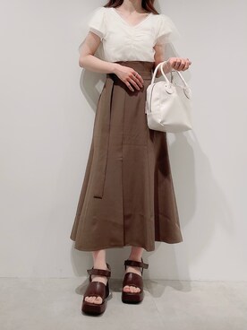 aya_shapoさん（レディース・155cm）の夏コーディネート