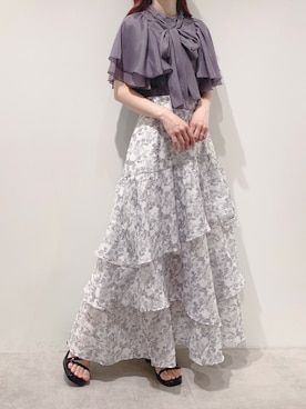「トワルドジュイ」｜aya_shapoさん（レディース・155cm）の夏コーディネート
