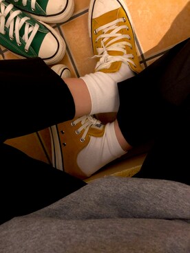 「JERZEES（ジャージーズ）のアイテム」を使った、uuuiimさん（レディース・160cm）の春コーディネート