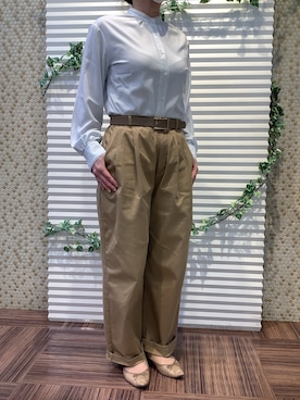 BRICK HOUSE by Tokyo Shirts 北島フジグラン店さん（レディース・160cm）の夏コーディネート