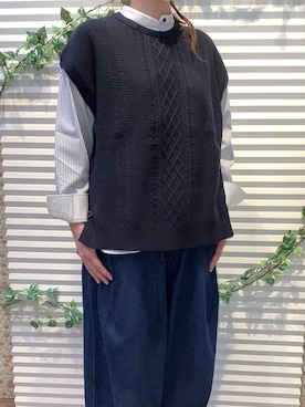 BRICK HOUSE by Tokyo Shirts 北島フジグラン店さん（レディース・160cm）の冬コーディネート