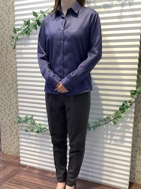 BRICK HOUSE by Tokyo Shirts 北島フジグラン店さん（レディース・158cm）の秋コーディネート