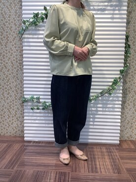 BRICK HOUSE by Tokyo Shirts 北島フジグラン店さん（レディース・160cm）の秋コーディネート