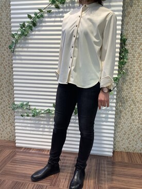 BRICK HOUSE by Tokyo Shirts 北島フジグラン店さん（レディース・160cm）の冬コーディネート