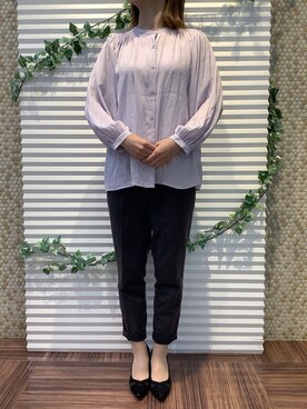 BRICK HOUSE by Tokyo Shirts 北島フジグラン店さん（レディース・158cm）の秋コーディネート