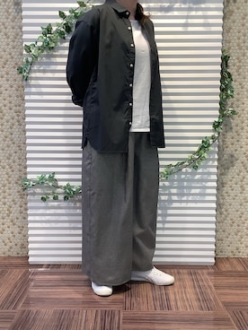 BRICK HOUSE by Tokyo Shirts 北島フジグラン店さん（レディース・160cm）の秋コーディネート