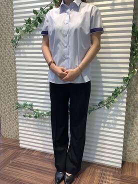 BRICK HOUSE by Tokyo Shirts 北島フジグラン店さん(レディース・158cm)の夏コーディネート