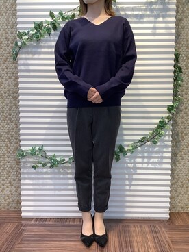 BRICK HOUSE by Tokyo Shirts 北島フジグラン店さん(レディース・158cm)の秋コーディネート