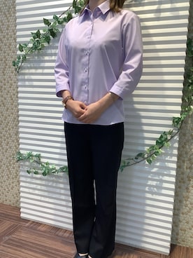 BRICK HOUSE by Tokyo Shirts 北島フジグラン店さん（レディース・158cm）の夏コーディネート
