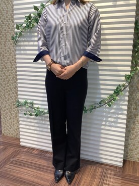 BRICK HOUSE by Tokyo Shirts 北島フジグラン店さん（レディース・158cm）の夏コーディネート