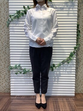 BRICK HOUSE by Tokyo Shirts 北島フジグラン店さん（レディース・158cm）の春コーディネート