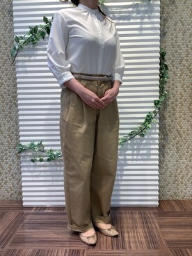 BRICK HOUSE by Tokyo Shirts 北島フジグラン店さん(レディース・160cm)の夏コーディネート