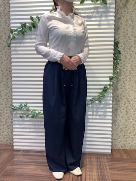 BRICK HOUSE by Tokyo Shirts 北島フジグラン店さん(レディース・160cm)の秋コーディネート
