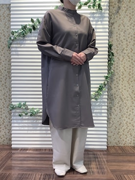 BRICK HOUSE by Tokyo Shirts 北島フジグラン店さん（レディース・160cm）の冬コーディネート