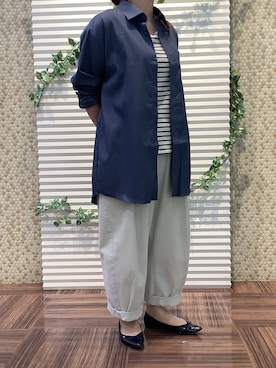 BRICK HOUSE by Tokyo Shirts 北島フジグラン店さん（レディース・160cm）の秋コーディネート