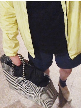 「Quiksilver（クイックシルバー）のアイテム（パンツ）」を使った、sayalabさん（レディース・163cm）の春コーディネート