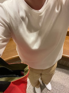 「CROWN（クラウン）のアイテム」を使った、sayalabさん（レディース・163cm）の秋コーディネート