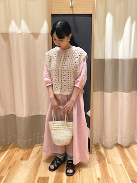 akihoさん（レディース・153cm）の夏コーディネート