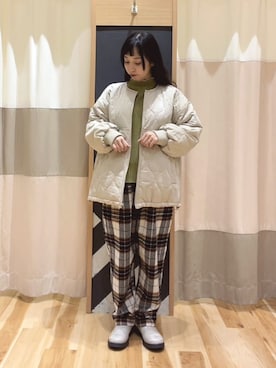akihoさん（レディース・153cm）の秋コーディネート