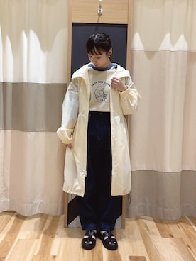 akihoさん（レディース・153cm）の春コーディネート