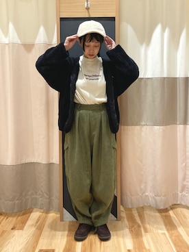 akihoさん（レディース・153cm）の秋コーディネート
