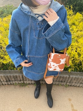 moeさん（レディース・164cm）の冬コーディネート