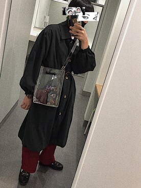 「Mayree（メイリー）のアイテム（パンツ）」を使った、うえださん（レディース・165cm）の秋コーディネート