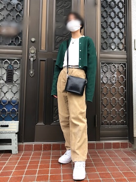 「BOBSON（ボブソン）のアイテム」を使った、0harusame0さん（レディース・152cm）の春コーディネート
