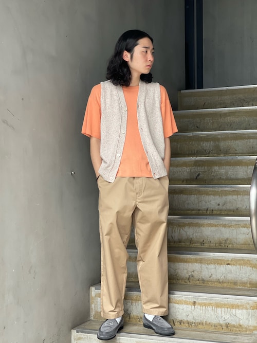 FUMITO GANRYU ガンリュウサルエルチノパンツ Mサイズ ベージュ FUMITO GANRYU ベージュ サルエルパンツ - メルカリ