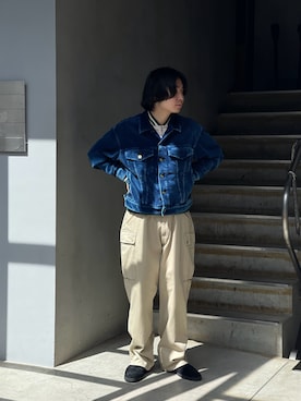 「SASQUATCHfabrix」｜山崎慶太朗　GARDEN渋谷さん（メンズ・171cm）の秋コーディネート