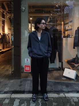 山崎慶太朗 GARDEN渋谷さん(メンズ・171cm)の秋コーディネート