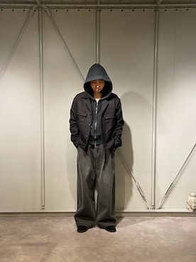 「Toironier（トワロニエ）のアイテム（ブルゾン）」を使った、山崎慶太朗　GARDEN渋谷さん（メンズ・171cm）の春コーディネート