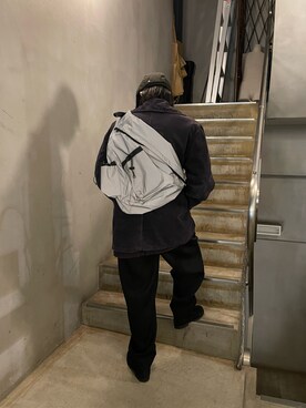 「BLOHM（ブローム）のアイテム」を使った、山崎慶太朗　GARDEN渋谷さん（メンズ・171cm）の秋コーディネート