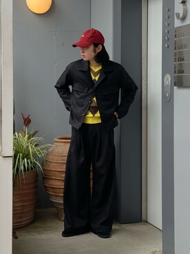 山崎慶太朗 GARDEN渋谷さん(メンズ・171cm)の冬コーディネート