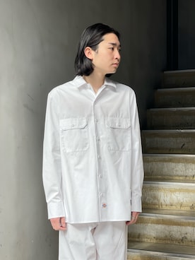 「FUMITO GANRYU（フミトガンリュウ）のアイテム（トップス）」を使った、山崎慶太朗　GARDEN渋谷さん（メンズ・171cm）の冬コーディネート