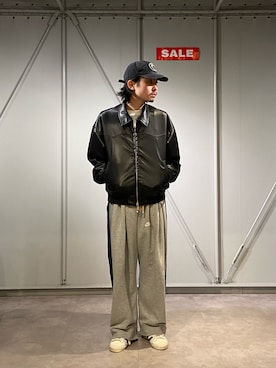 山崎慶太朗　GARDEN渋谷さん（メンズ・171cm）の冬コーディネート