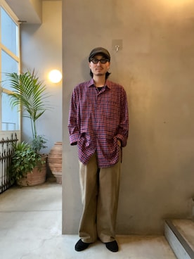 山崎慶太朗　GARDEN渋谷さん（メンズ・171cm）の夏コーディネート