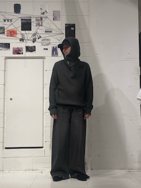 「Toironier（トワロニエ）のアイテム」を使った、山崎慶太朗　GARDEN渋谷さん（メンズ・171cm）の冬コーディネート