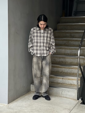 「アイテム（レッグウェア、シルバー系）」を使った、山崎慶太朗　GARDEN渋谷さん（メンズ・171cm）の春コーディネート