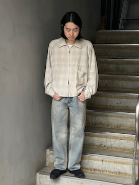 「アイテム（レッグウェア、シルバー系）」を使った、山崎慶太朗　GARDEN渋谷さん（メンズ・171cm）の春コーディネート