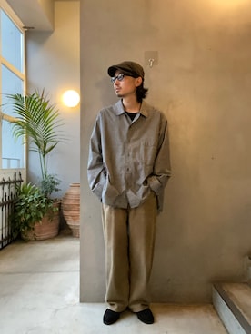 山崎慶太朗　GARDEN渋谷さん（メンズ・171cm）の夏コーディネート