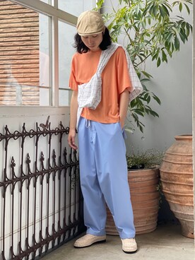 山崎慶太朗　GARDEN渋谷さん（メンズ・171cm）の夏コーディネート