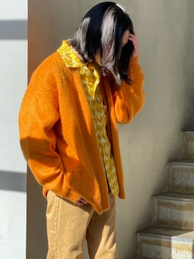 「m's braque(エムズブラック)のアイテム(トップス)」を使った、山崎慶太朗 GARDEN渋谷さん(メンズ・171cm)の秋コーディネート