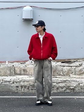 「Toironier（トワロニエ）のアイテム」を使った、山崎慶太朗　GARDEN渋谷さん（メンズ・171cm）の春コーディネート