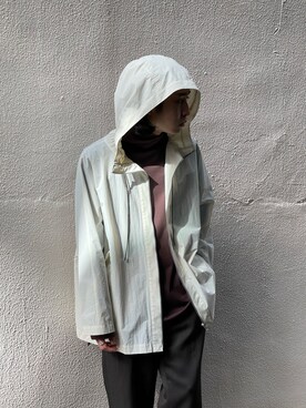 「amber（アンバー）のアイテム」を使った、山崎慶太朗　GARDEN渋谷さん（メンズ・171cm）の秋コーディネート