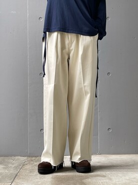 「saby（サバイ）のアイテム」を使った、山崎慶太朗　GARDEN渋谷さん（メンズ・171cm）の秋コーディネート