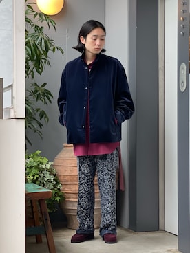 山崎慶太朗　GARDEN渋谷さん（メンズ・171cm）の秋コーディネート
