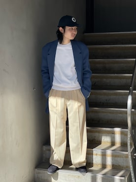 山崎慶太朗　GARDEN渋谷さん（メンズ・171cm）の冬コーディネート