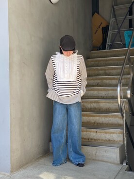 「gardenshibuya」｜山崎慶太朗　GARDEN渋谷さん（メンズ・171cm）の春コーディネート