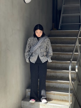 「ancellm」｜山崎慶太朗　GARDEN渋谷さん（メンズ・171cm）の春コーディネート